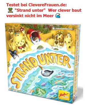 SpielzeugTester gesucht: "🏖 Strand unter" vom Zoch Verlag 😀 bei ClevereFrauen.de 